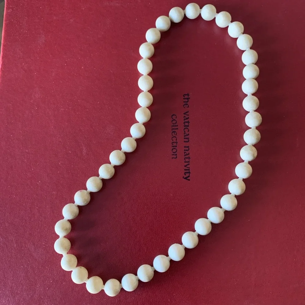 Vintage Beige Cream 1960s 8.5